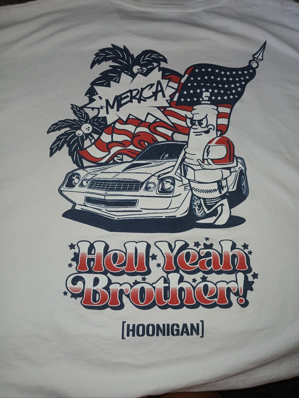 Hoonigan Patriotic Men's Tshirt